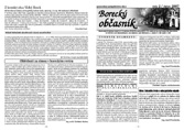 Periodické tiskoviny – bulletiny, noviny, občasníky, časopisy